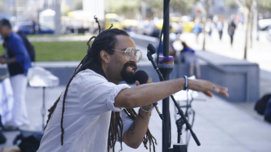 Artists sound out on climate at Play for the Planet