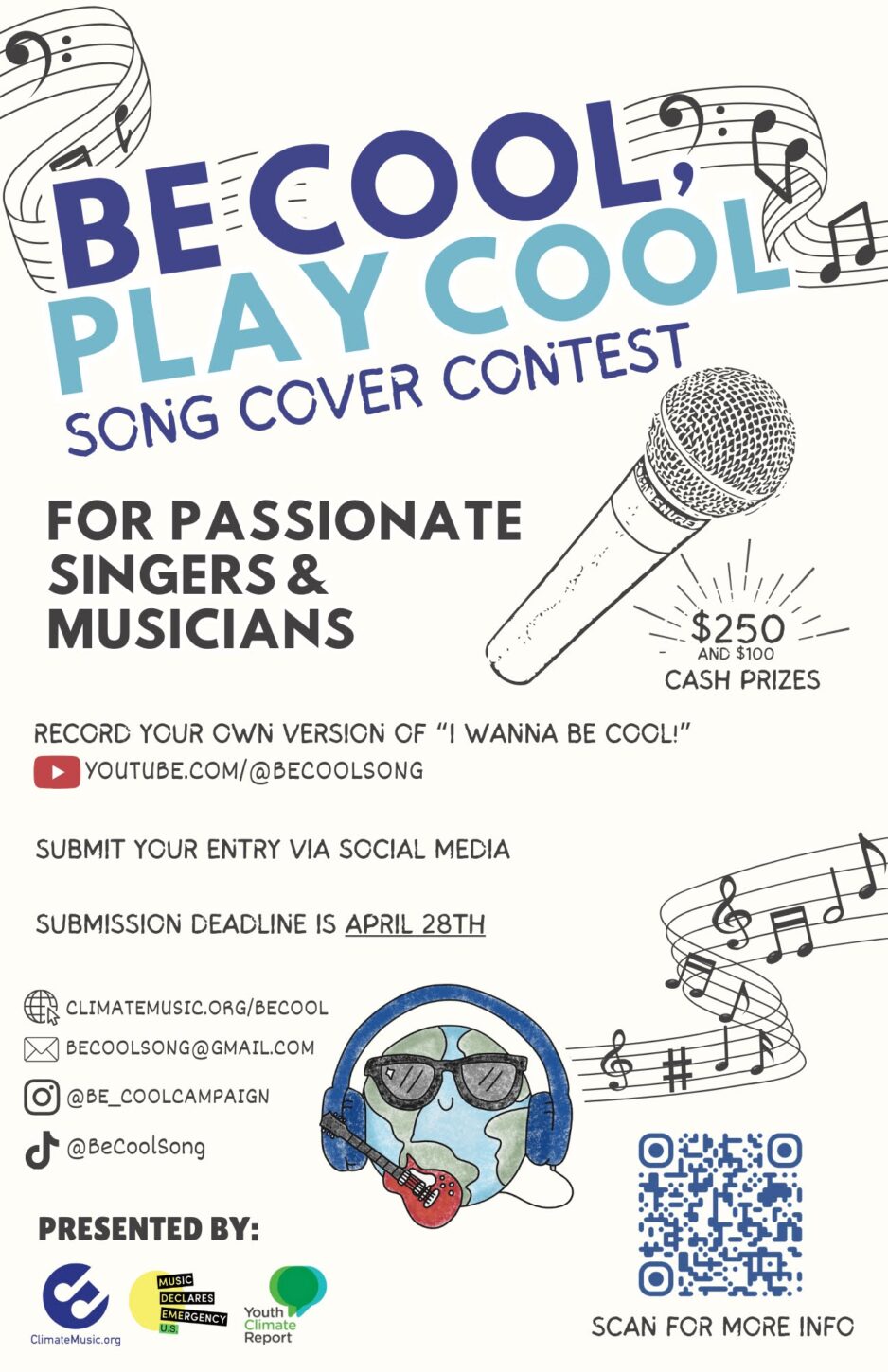 Be Cool, Play Cool Song Cover Contest